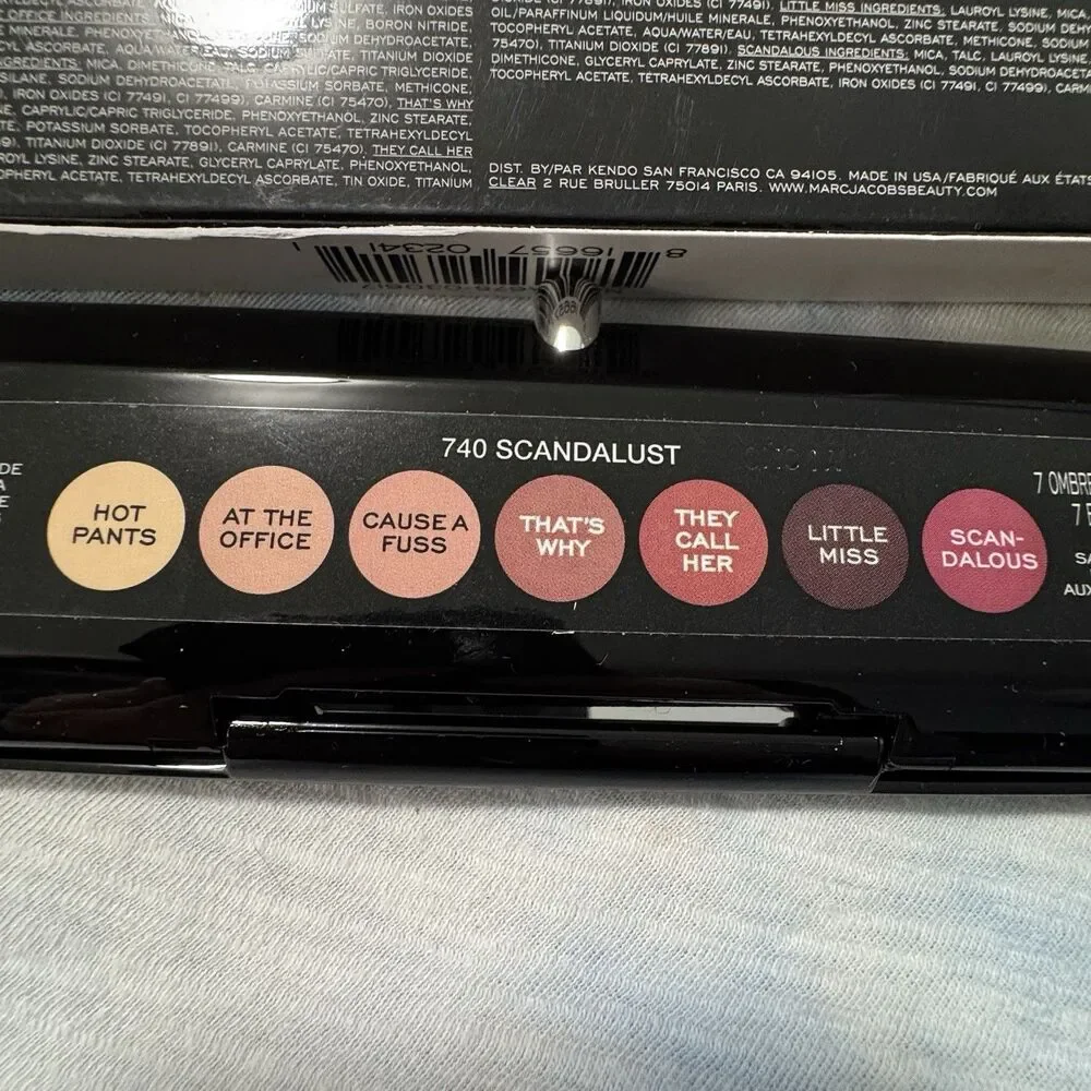 NIB Marc Jacobs Eye-Conic Eyeshadow Palette 740 Scandalust Discontinued HTF